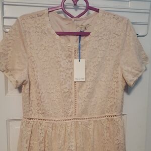 tea n rose Lace Dress